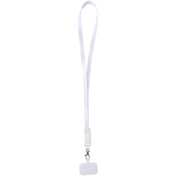 Franz 5 in 1 Lanyard Kabel aus recyceltem Kunststoff für Smartphones mit integrierter Datensynchronisierung und 65 W Schnellladefunktion Franz 5 in 1 Lanyard Kabel aus recyceltem Kunststoff für Smartphones mit integrierter Datensynchronisierung und 65 W Schnellladefunktion