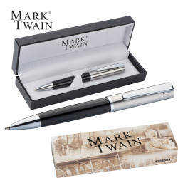 Mark Twain Kugelschreiber in Geschenkbox LORENZ