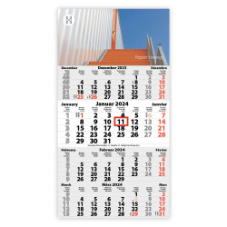 4-Monats DIN A3 Kalender "Four Euro"