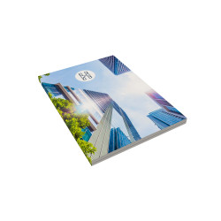 Schreibblock "Green" DIN A5 mit Softcover