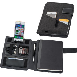 A5 Mappe mit integrierter Powerbank 4.000 mAh A5 Mappe mit integrierter Powerbank 4.000 mAh