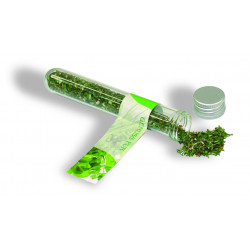 Reagenzglas Salatkräuter 'Altdeutsche Art', 1-4 c Digitaldruck inklusive