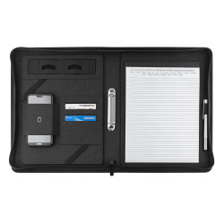 Blackmaxx® Executive Business Portfolio "MaxiZip4"