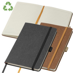 A5 Notizbuch mit recyceltem Ledereinband A5 Notizbuch mit recyceltem Ledereinband