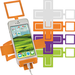 Biegsamer Handyhalter mit Silikonüberzug Biegsamer Handyhalter mit Silikonüberzug