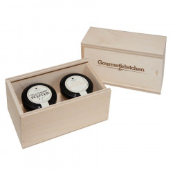 Geschenkset Gourmetgewürze in Birkenholzbox Geschenkset Gourmetgewürze in Birkenholzbox