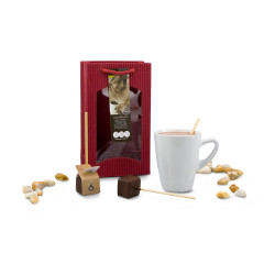 Geschenkset / Präsenteset: Schokostick in Tasse Geschenkset / Präsenteset: Schokostick in Tasse