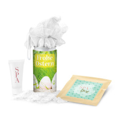 Geschenkset / Präsenteset: SPA Dose Ostern, das Nest in der Dose – verschiedene Designs