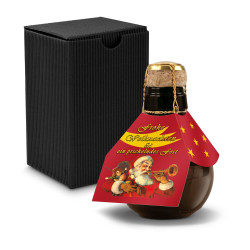 Geschenkartikel / Präsentartikel: Kleinste Sektflasche: Weihnachtsgruß