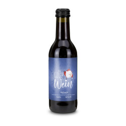 Glühwein - Flasche olivgrün, Schraubverschluss schwarz, 0,25 l Glühwein - Flasche olivgrün, Schraubverschluss schwarz, 0,25 l