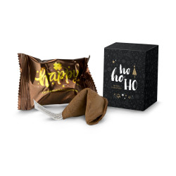 Geschenkartikel / Präsentartikel: Glückskeks Weihnachten Schokolade Geschenkartikel / Präsentartikel: Glückskeks Weihnachten Schokolade