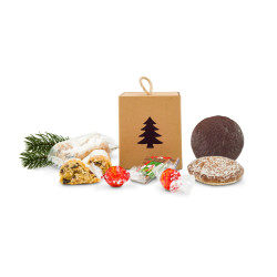 Geschenkset / Präsenteset: Süße Tannenbaumbox