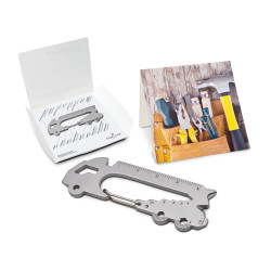 Geschenkartikel / Präsentartikel: ROMINOX® Key Tool im Motiv-Mäppchen Werkzeug
