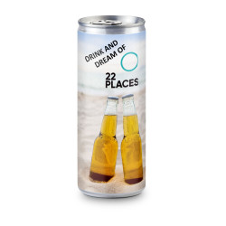 Radler – Mischgetränk aus Bier und Zitronenlimonade, spritzig und frisch, 250 ml