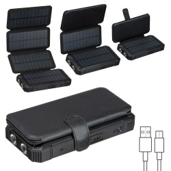 Wireless Solar Powerbank 20.000 mAh PETRA