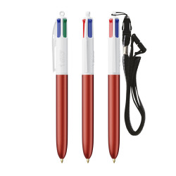 BIC® 4 Colours® Glacé with Lanyard