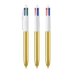 BIC® 4 Colours® Shine ballpen