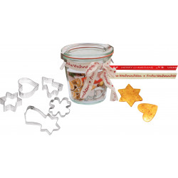 Backförmchen im Weckglas Backförmchen im Weckglas