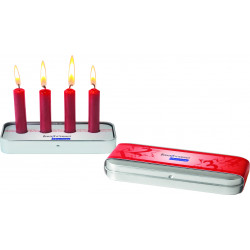 Pocket Adventskranz, Banderole und Steckeinsatz