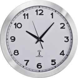Funk Wanduhr aus Metall Funk Wanduhr aus Metall