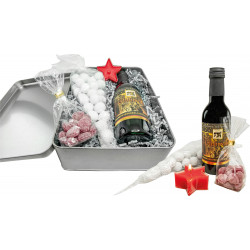 Weihnachtsmarkt-Leckereien.