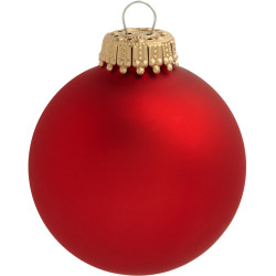 Individuell bedruckbare Glas-Christbaumkugel, 7cm