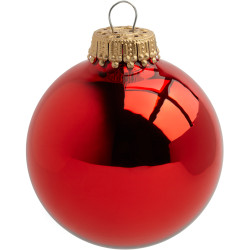 Individuell bedruckbare Glas-Christbaumkugel, EXPRESS Versand