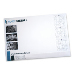 Schreibunterlage inkl. 4c Druck 