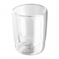 Thermo Espressobecher RETUMBLER-DUOSHOT GLASS, transparent