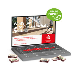 Adventskalender "Laptop", Sarotti Fairtrade®