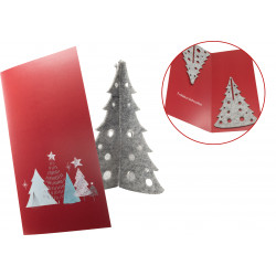 Weihnachtskarte Winterwald Weihnachtskarte Winterwald