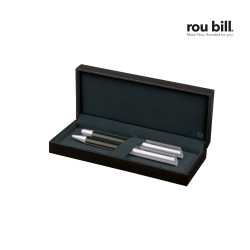 roubill Carbon Line Set (Drehkugelschreiber+ Füllhalter) roubill Carbon Line Set (Drehkugelschreiber+ Füllhalter)