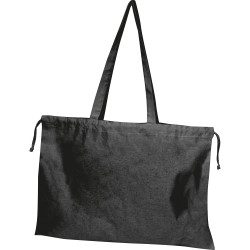 Bio Baumwolltasche mit Verschluss Bio Baumwolltasche mit Verschluss