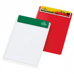 Klemmbrett DIN A4 "Alpha II", weiß