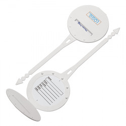 Kofferanhänger, rund