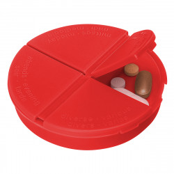 Pillendose "Gamma", rot