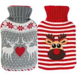 Weihnachtswärmflasche, 500ml