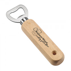 Flaschenöffner Holz