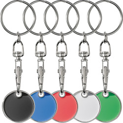 Schlüsselanhänger mit Einkaufschip Schlüsselanhänger mit Einkaufschip