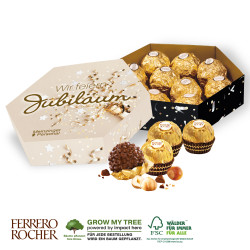 SÜßE PRÄSENTBOX „MAXI” - 10 Stück FERRERO Rocher (ca. 120 g) SÜßE PRÄSENTBOX „MAXI” - 10 Stück FERRERO Rocher (ca. 120 g)
