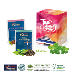 14 TAGE TEEGENUSS - 14 Teebeutel von Meßmer einzeln in Aromaschutzverpackung