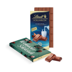 Premium Schokolade von Lindt - 1 Schokoladentafel von Lindt (100 g) Weihnachten Premium Schokolade von Lindt - 1 Schokoladentafel von Lindt (100 g) Weihnachten
