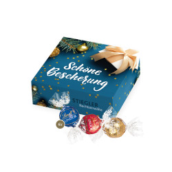 Lindt Lindor Pralinés 6er in Werbekartonage - Weihnachten