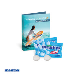 Werbe-Klappkarte, Mentos Mint 2er