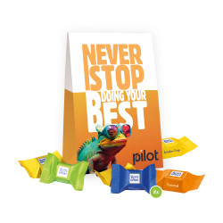Werbetasche, Ritter SPORT Schokowürfel