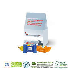 WERBEPRÄSENT „SELECTION MINI“ - 3 Stück (ca. 24 g) Ritter SPORT Schokowürfel