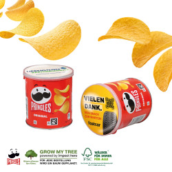 PRINGLES MINI ORIGINAL MIT WERBEEINLEGER PRINGLES MINI ORIGINAL MIT WERBEEINLEGER