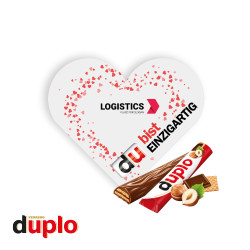 Werbekarte "Herz", duplo