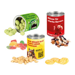 Werbe-Snack-Dose, Fruchtsnack