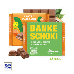 Ritter SPORT "Vegan" im Werbeschuber